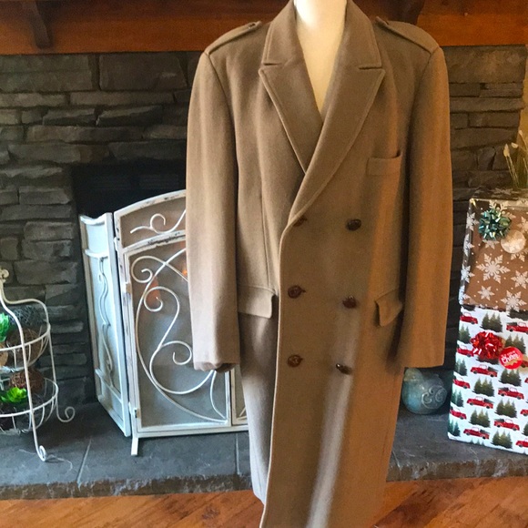 Vintage Wool Teller Coat Hungary Made 41 L - Picture 3 of 13